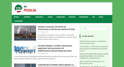 Desktop Screenshot of cislfppuglia.it